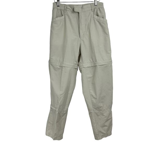 Columbia Pants - Columbia Women's Beige Convertible Pants size 8 Hiking Outdoors Camping